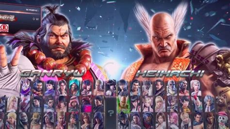 tekken leaked roster|All Tekken 8 characters: Full roster, DLC & leaked fighters